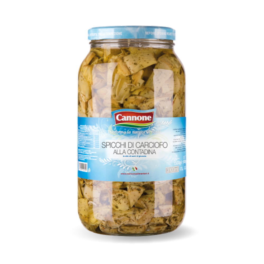 Cannone Grilled Artichokes In Sunflower Oil
